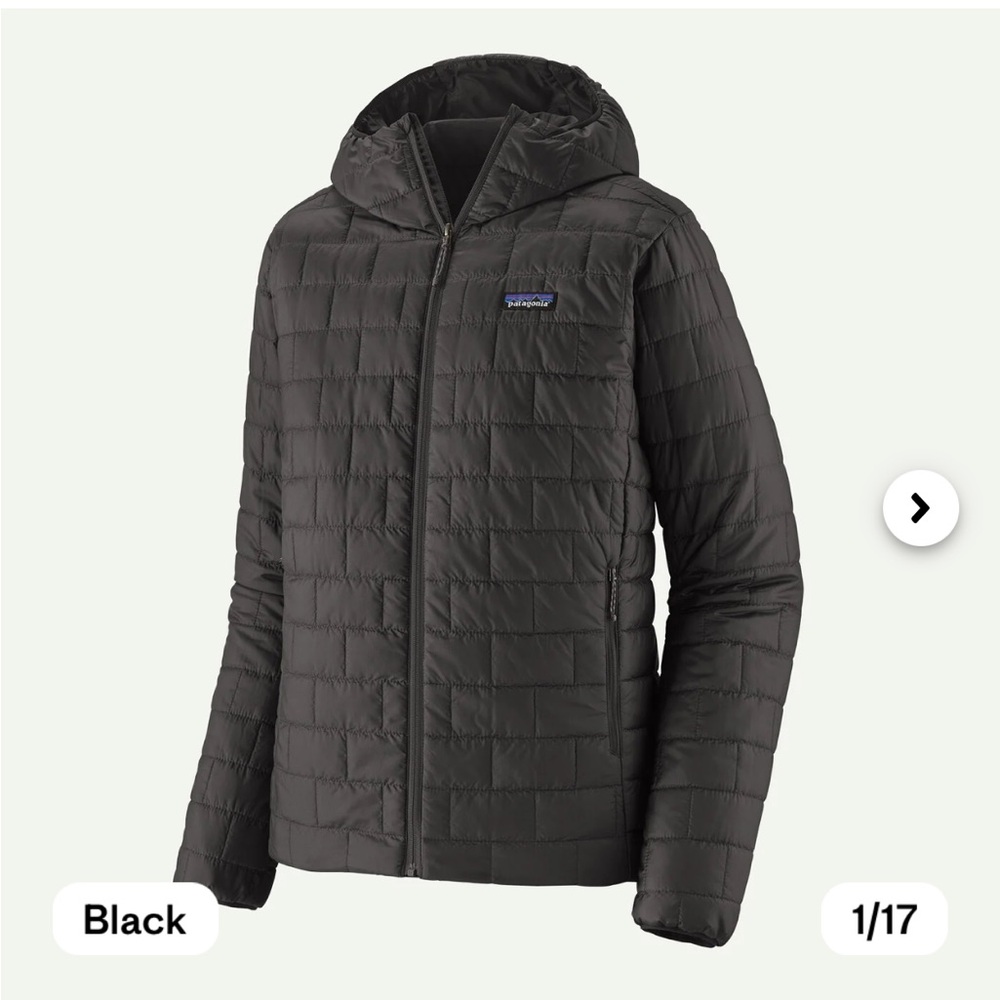 Patagonia Men's Nano Puff® Hoody Iron Grey